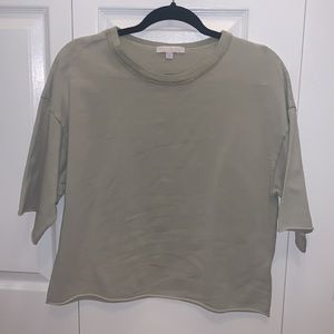 SOLD short sleeve sweater material